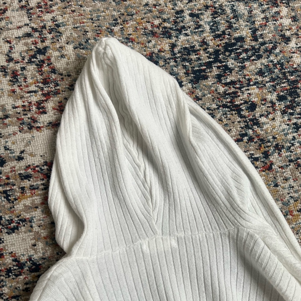 Girl Primark Cream Hooded Cardigan - Picture 5 of 5